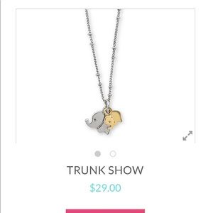 Trunk Show Elephant Necklace